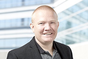 Jesper Sørensen ist zuständig für die Logistik bei der Npvision Group A/S
